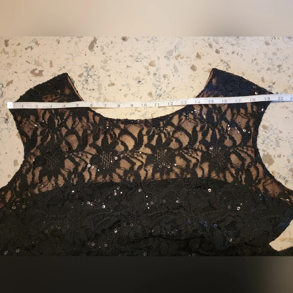 Lauren Ralph Lauren Black Lace Dress - Picture 9 of 16